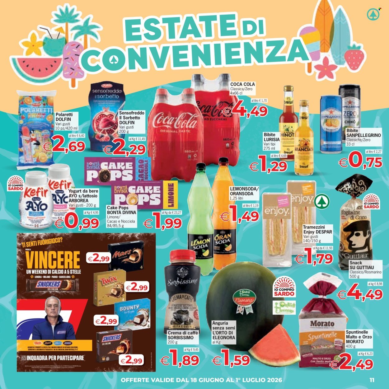 Volantino EUROSPAR - Da giovedì 18 giugno 2026