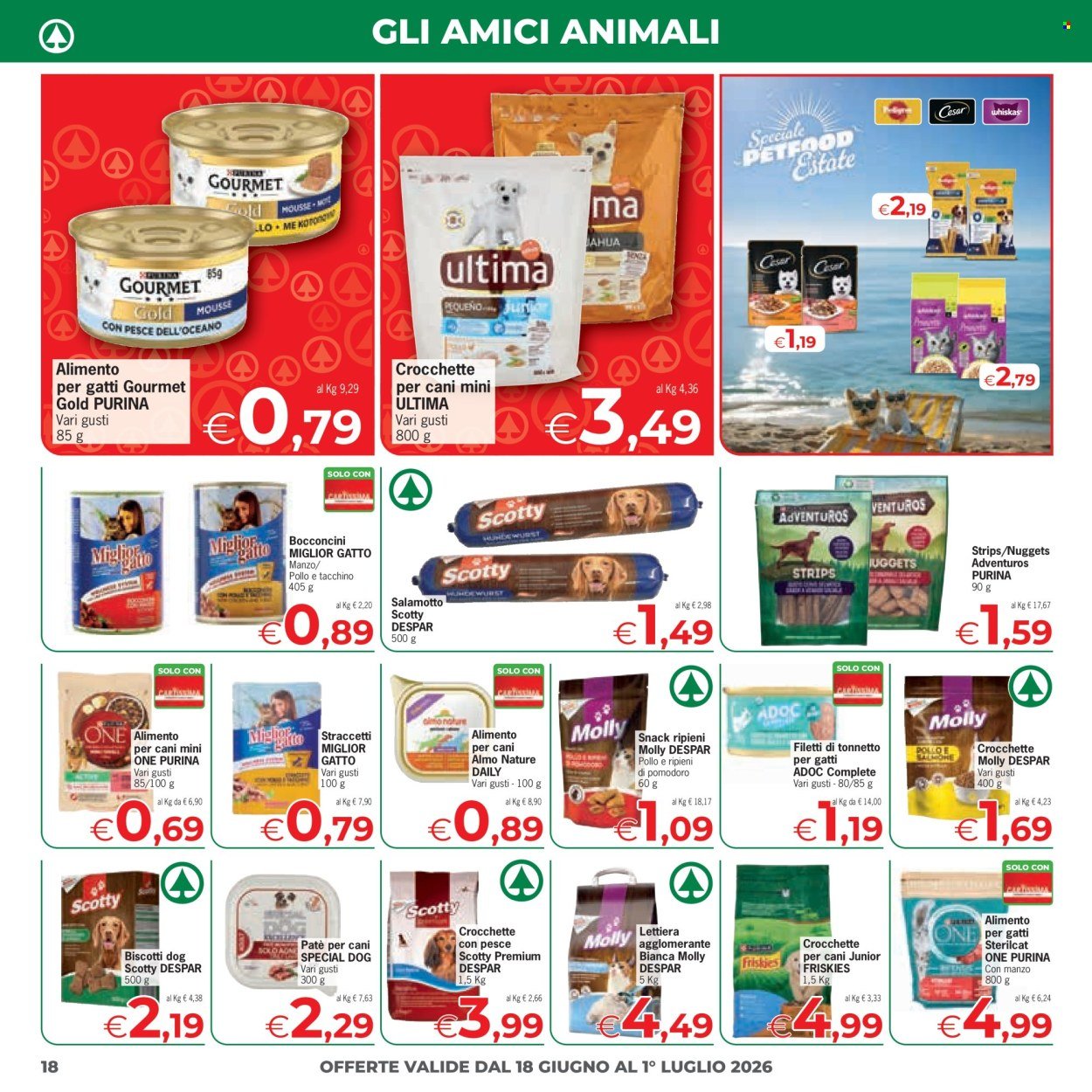 Volantino EUROSPAR - Da giovedì 18 giugno 2026