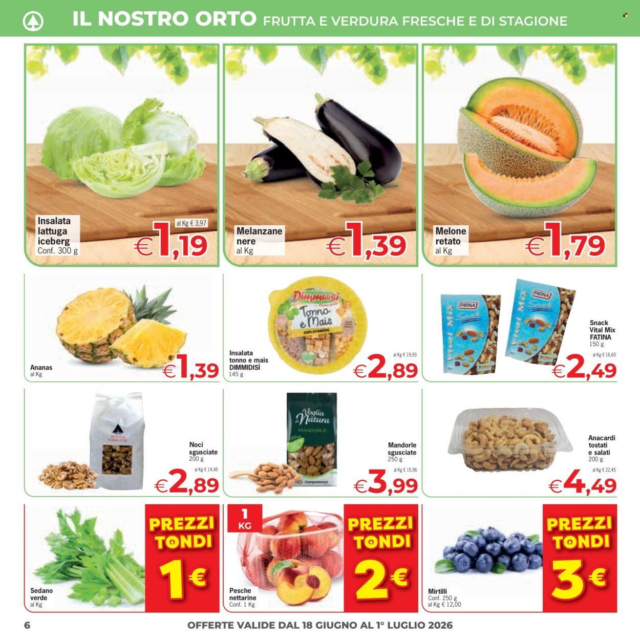 Volantino EUROSPAR - Da giovedì 18 giugno 2026
