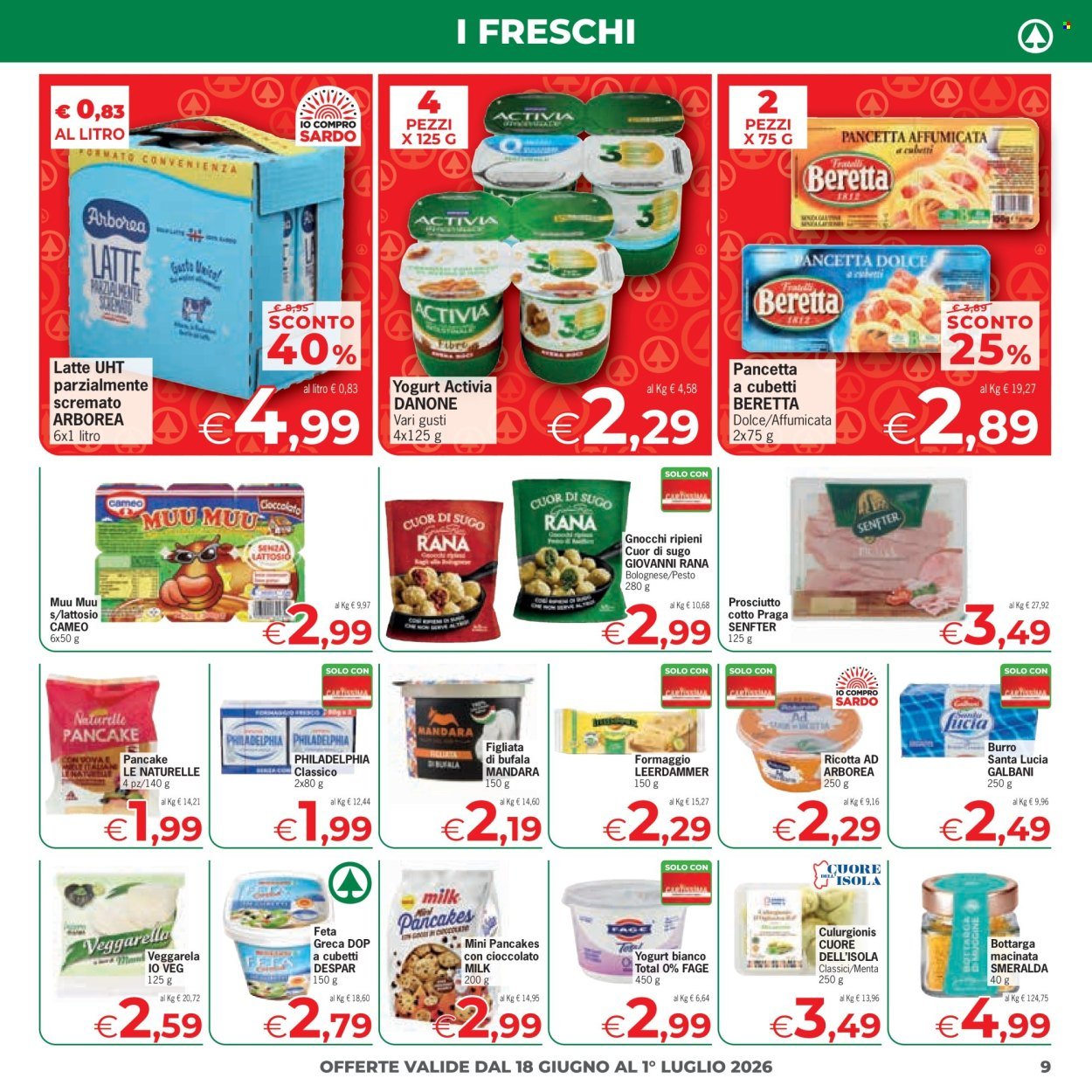 Volantino EUROSPAR - Da giovedì 18 giugno 2026
