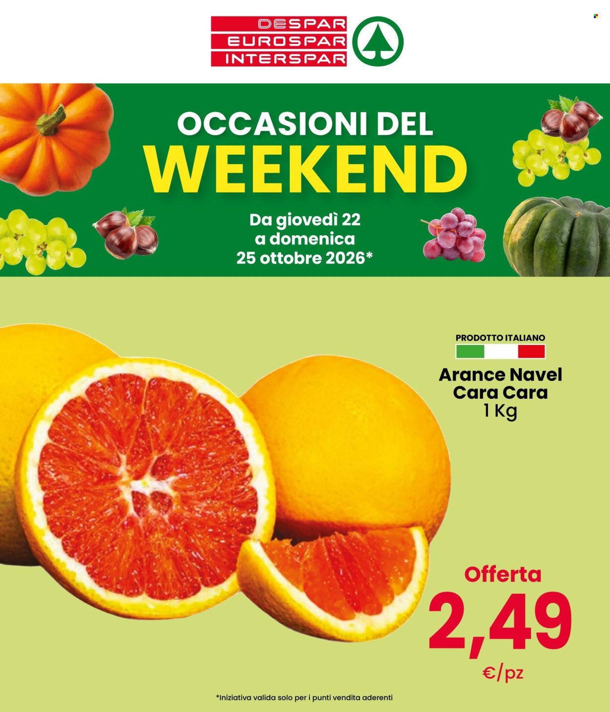 Volantino EUROSPAR - Fresche Occasioni