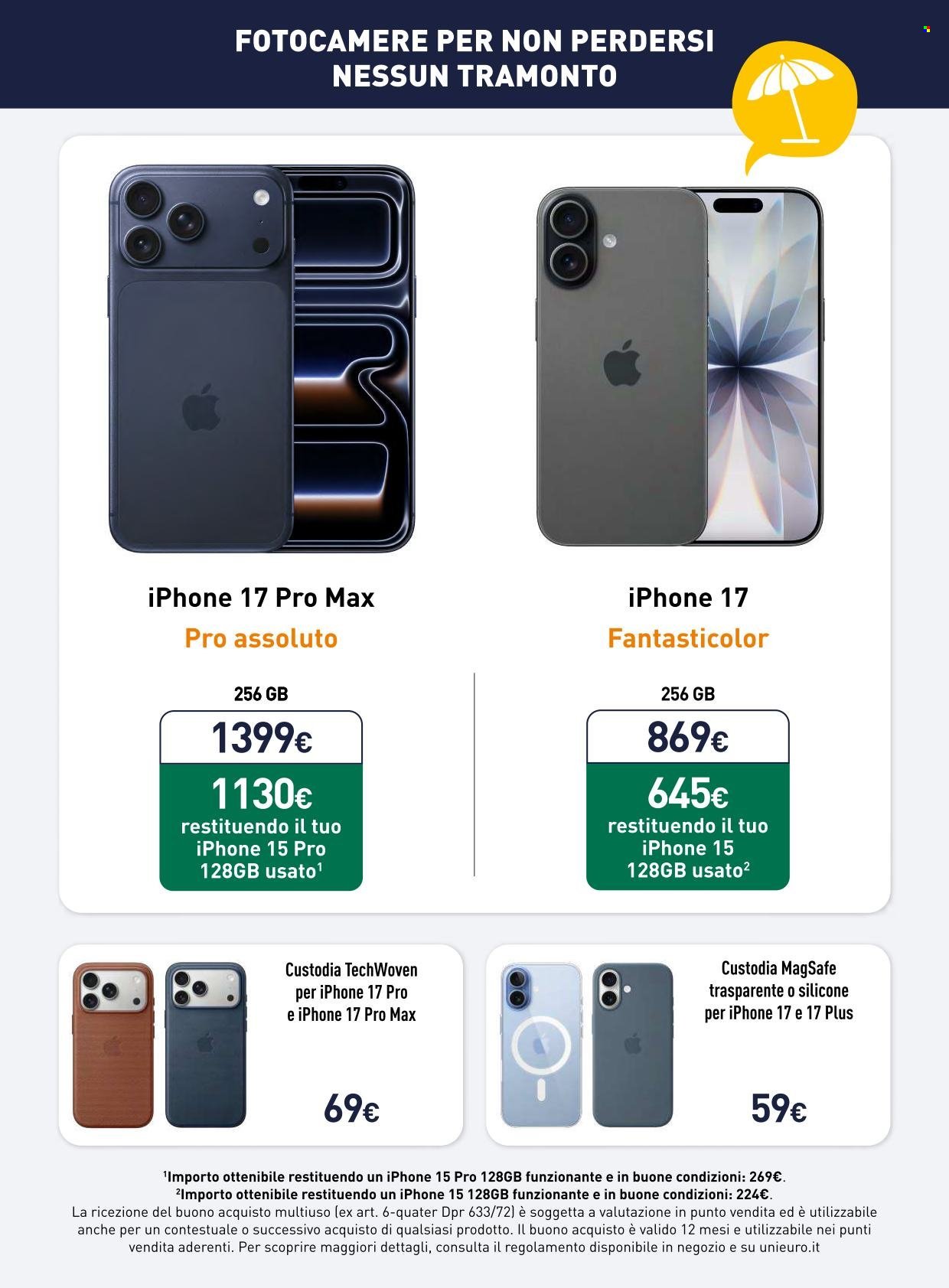 Volantino UNIEURO - Speciale Apple