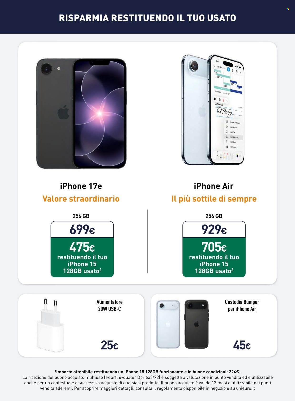 Volantino UNIEURO - Speciale Apple
