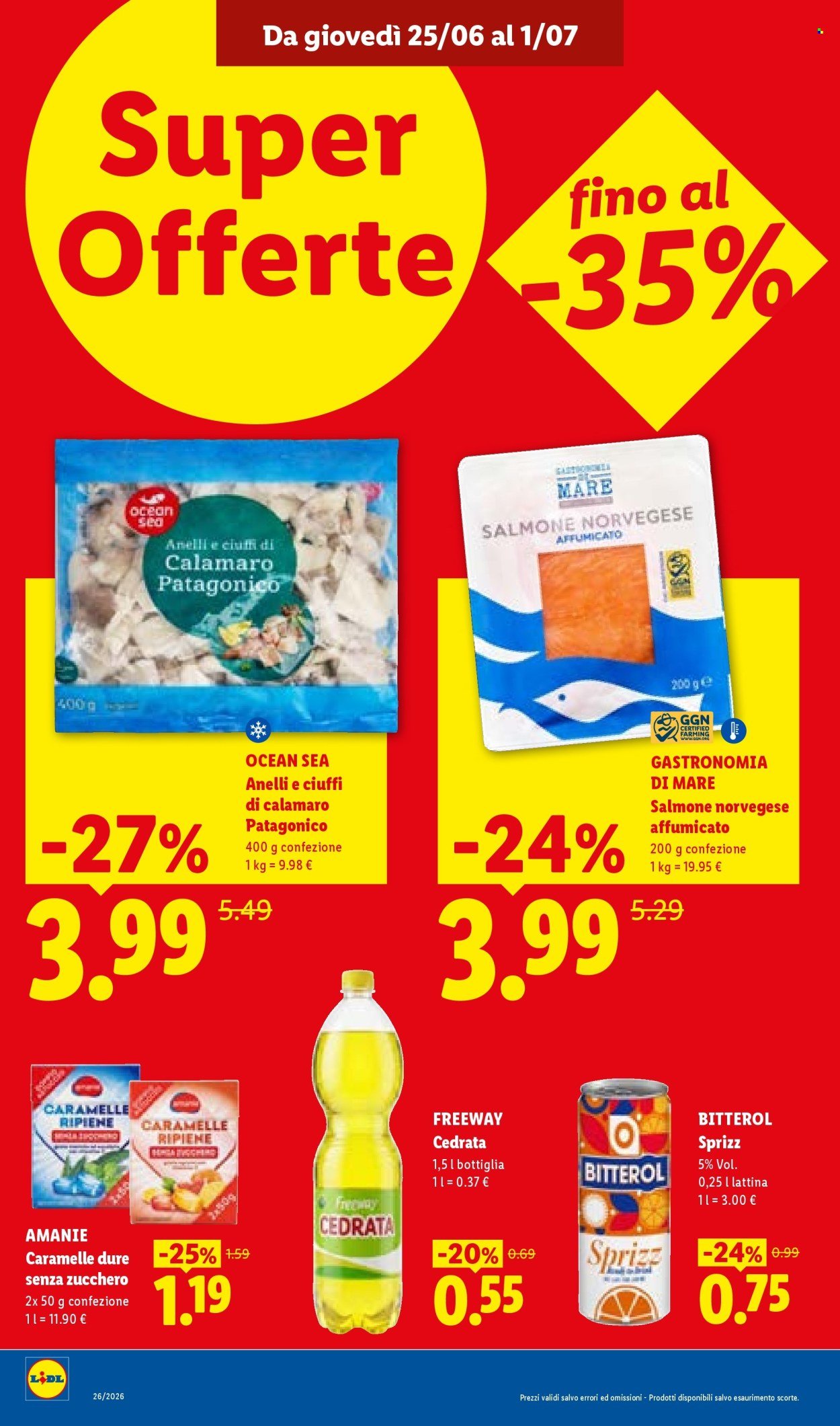 Volantino LIDL - L'estate del risparmio