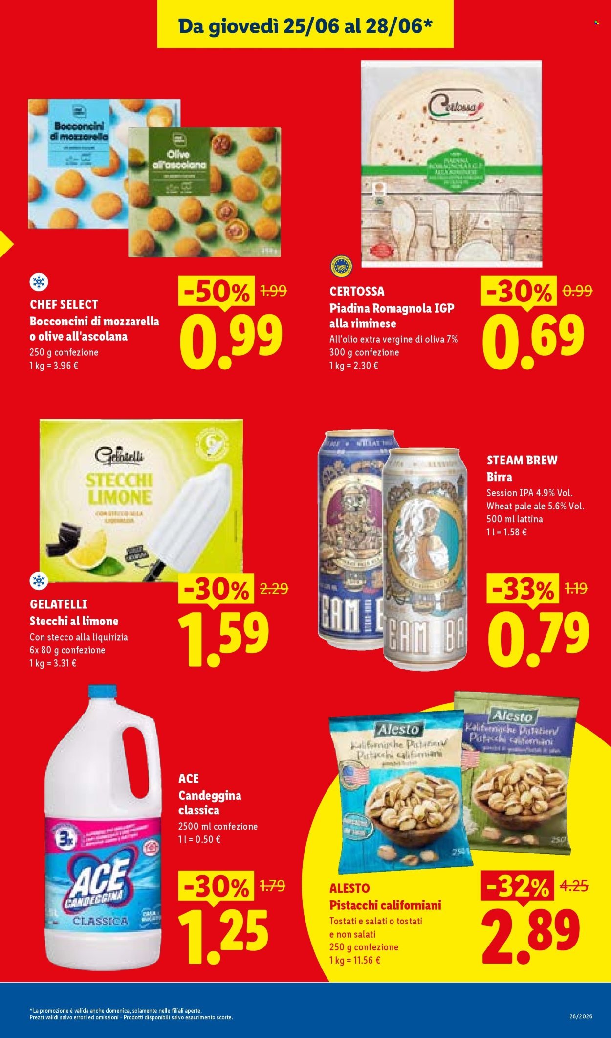 Volantino LIDL - L'estate del risparmio