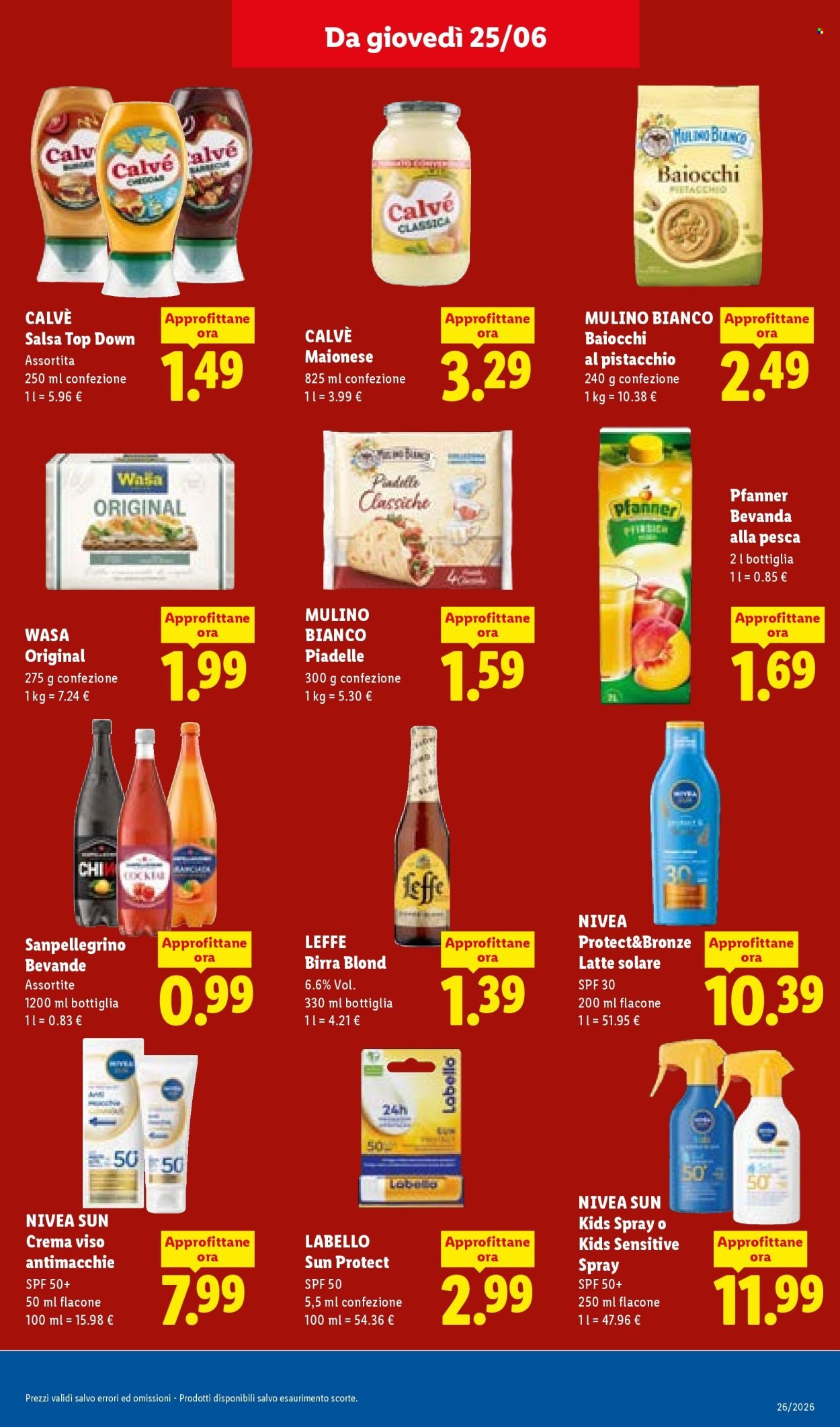 Volantino LIDL - L'estate del risparmio