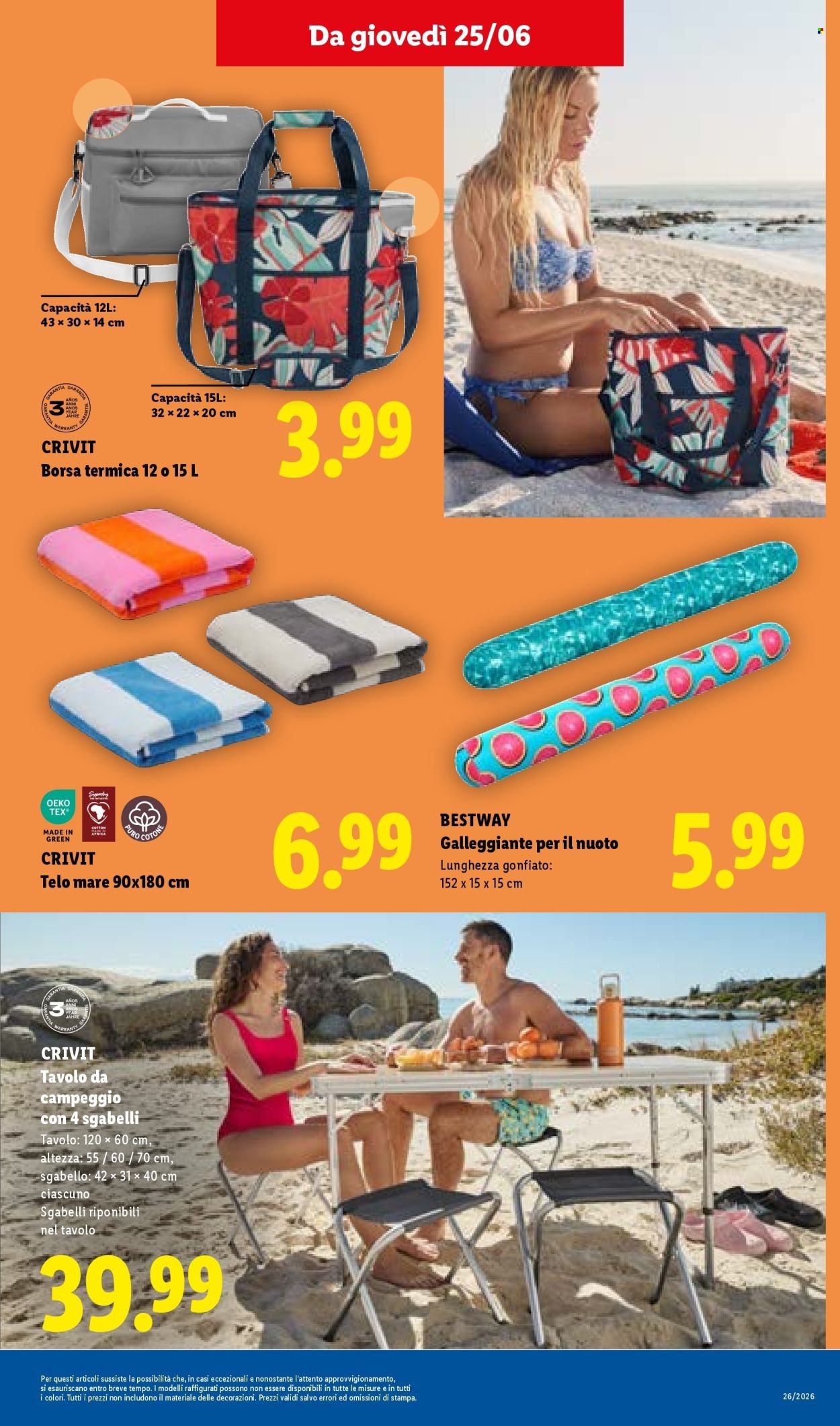 Volantino LIDL - L'estate del risparmio