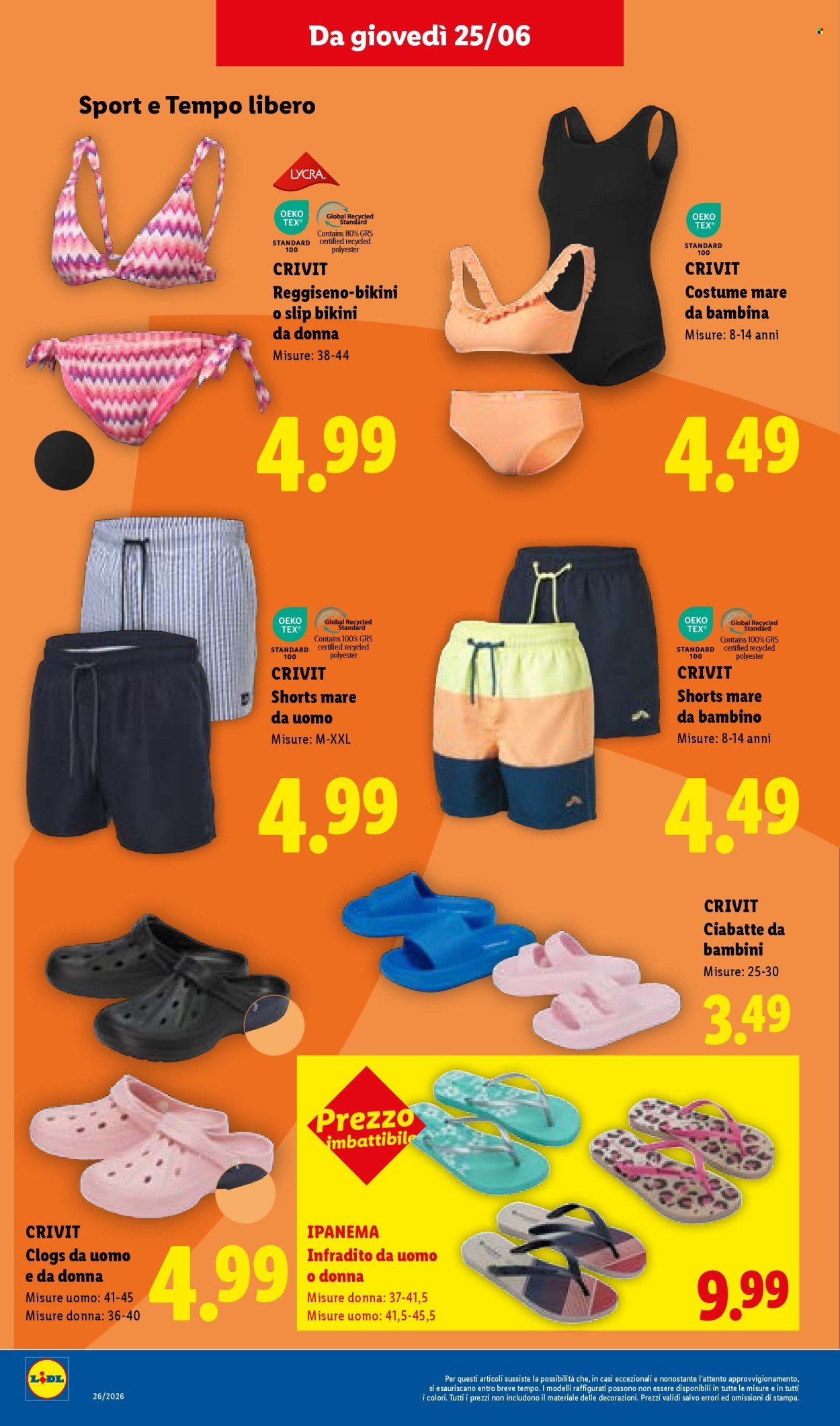 Volantino LIDL - L'estate del risparmio