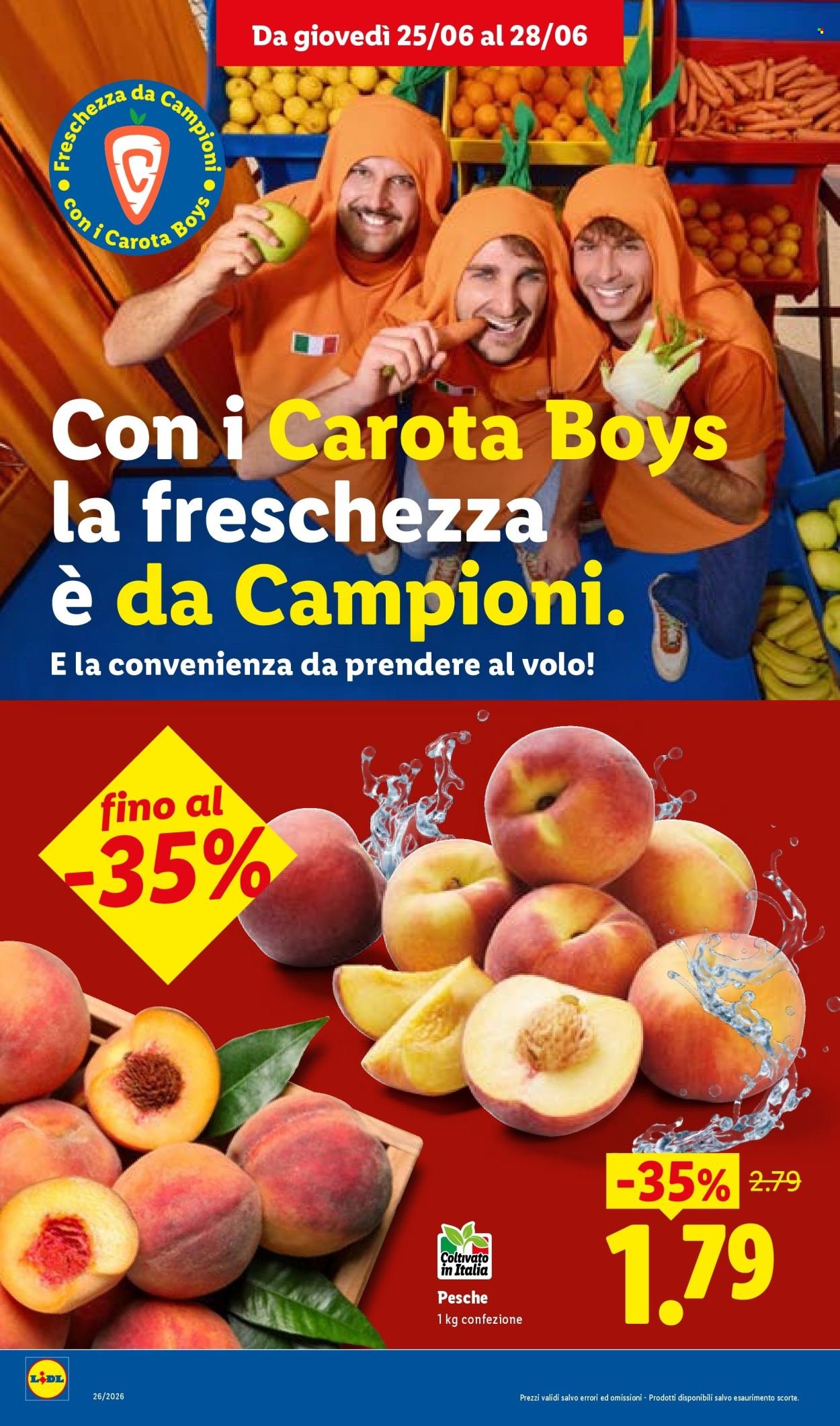 Volantino LIDL - L'estate del risparmio