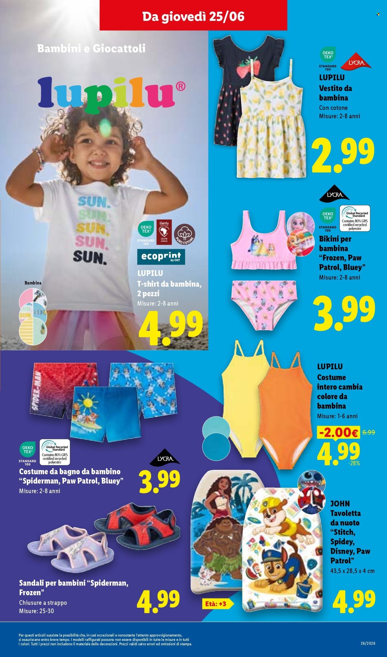 Volantino LIDL - L'estate del risparmio