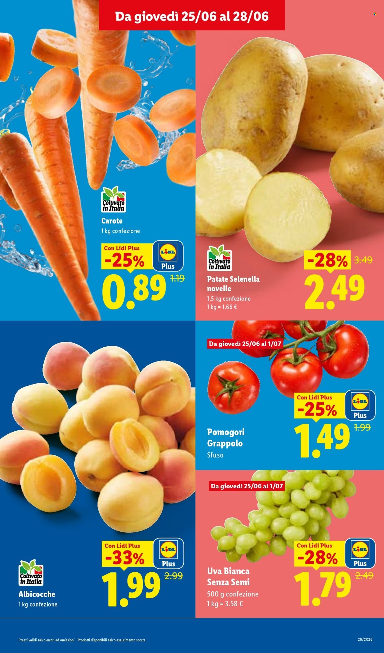 Volantino LIDL - L'estate del risparmio