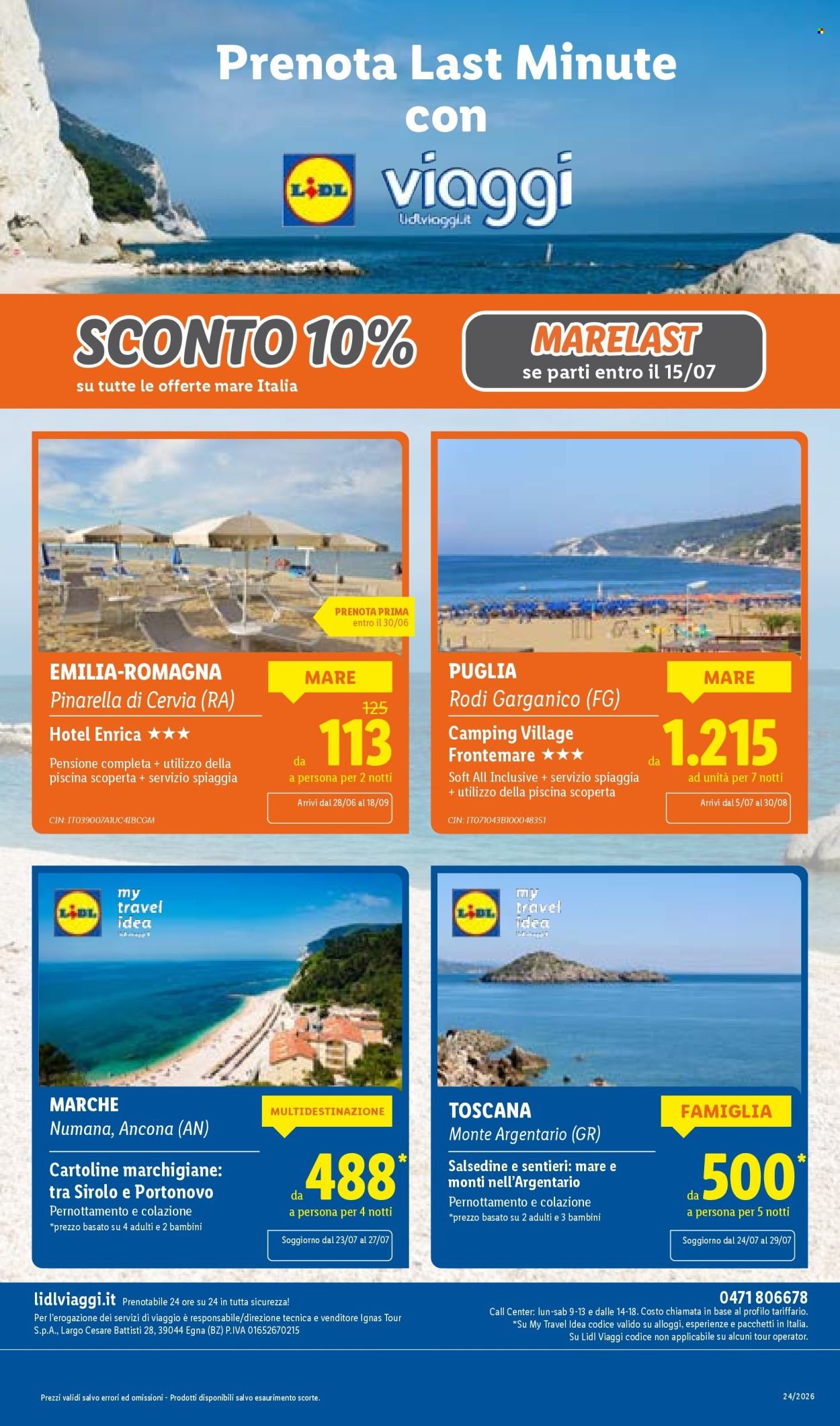 Volantino LIDL - L'estate del risparmio
