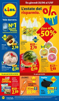 Volantino LIDL - L'estate del risparmio