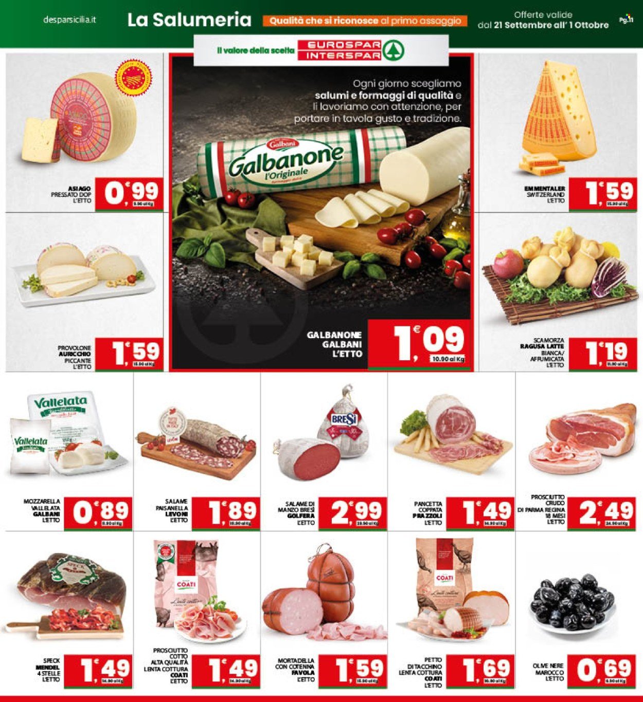 Volantino EUROSPAR - Da lunedì 21 settembre 2026