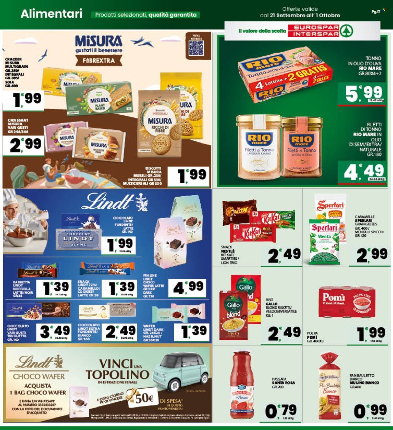 Volantino EUROSPAR - Da lunedì 21 settembre 2026
