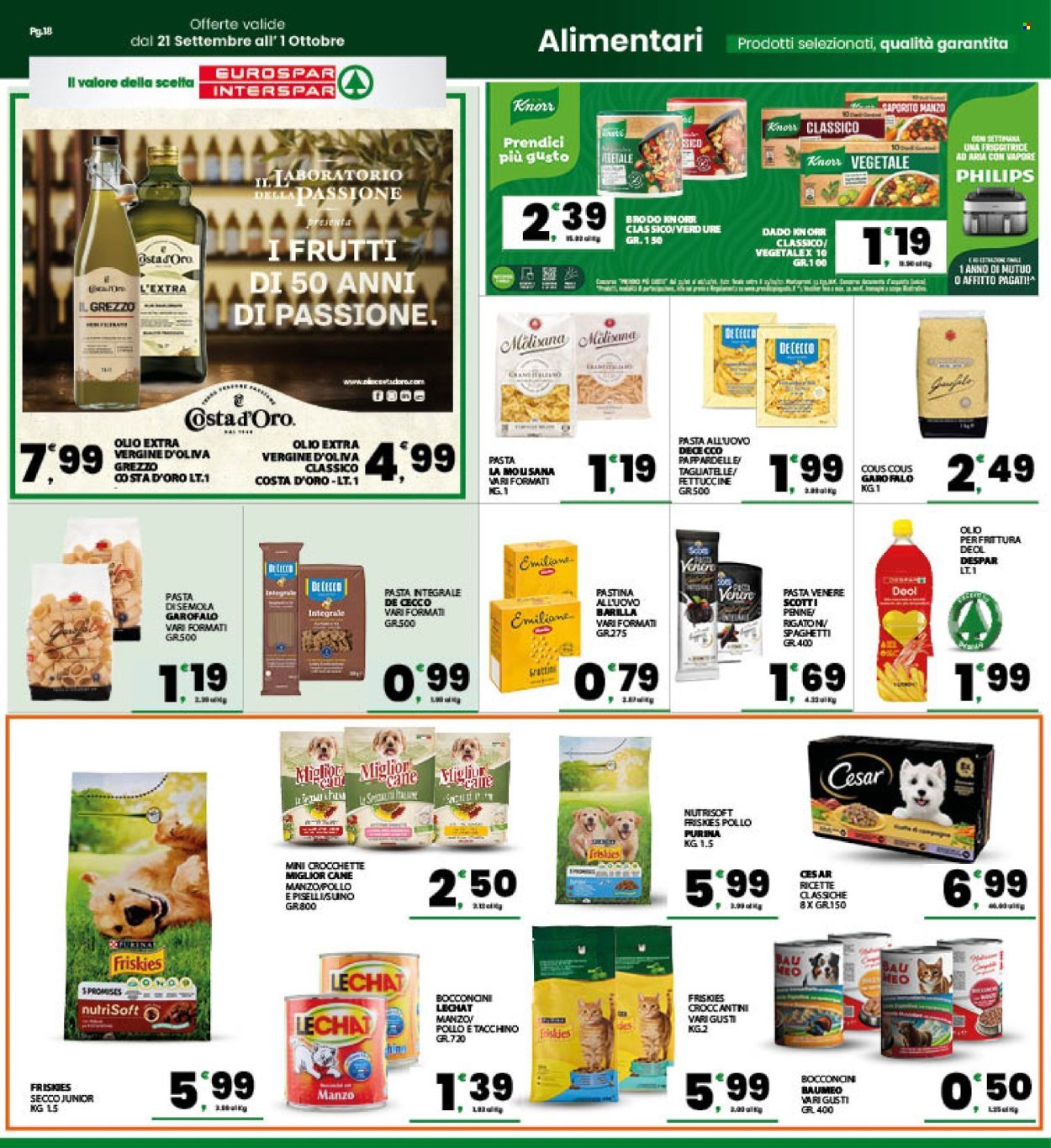 Volantino EUROSPAR - Da lunedì 21 settembre 2026