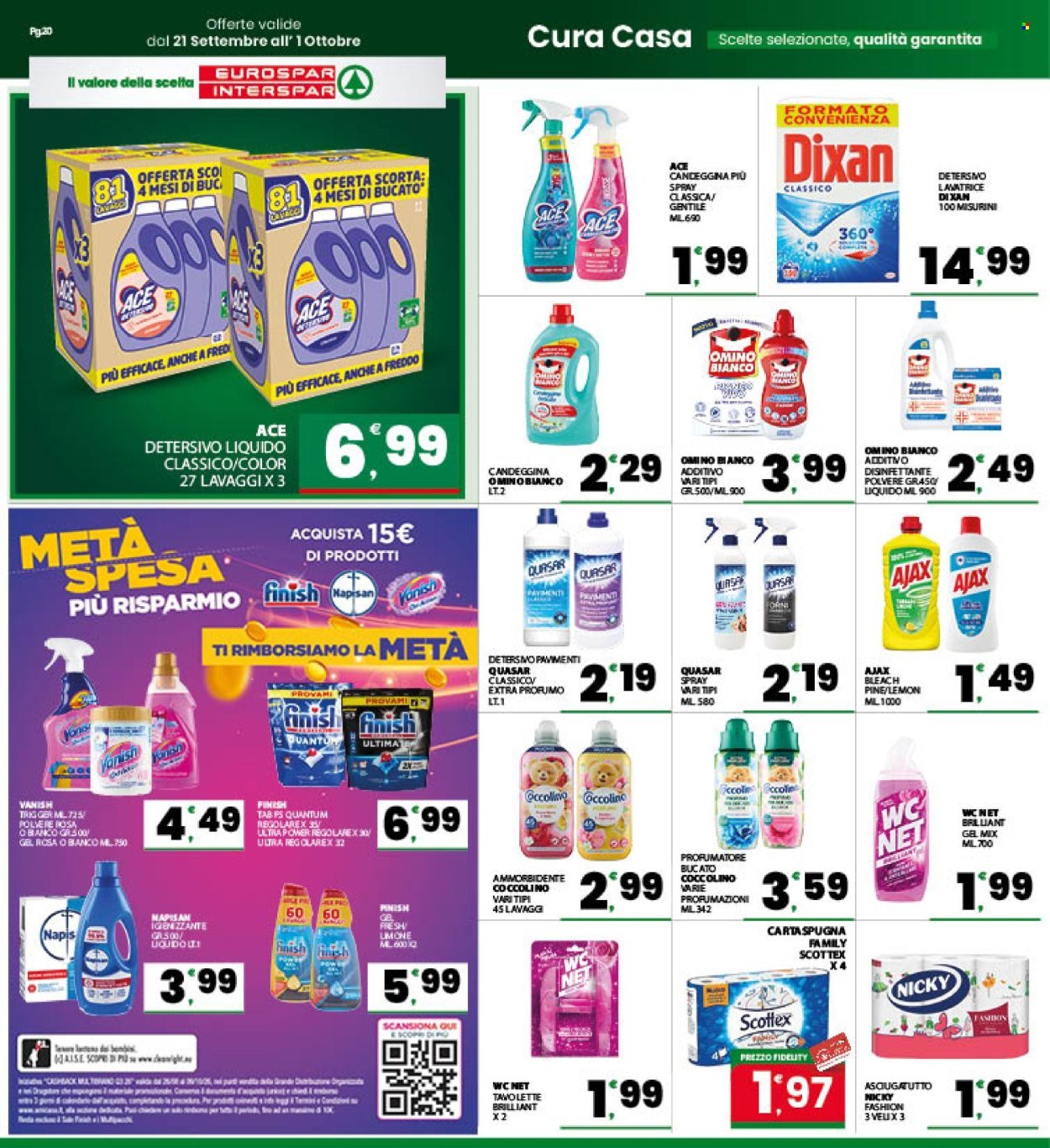 Volantino EUROSPAR - Da lunedì 21 settembre 2026