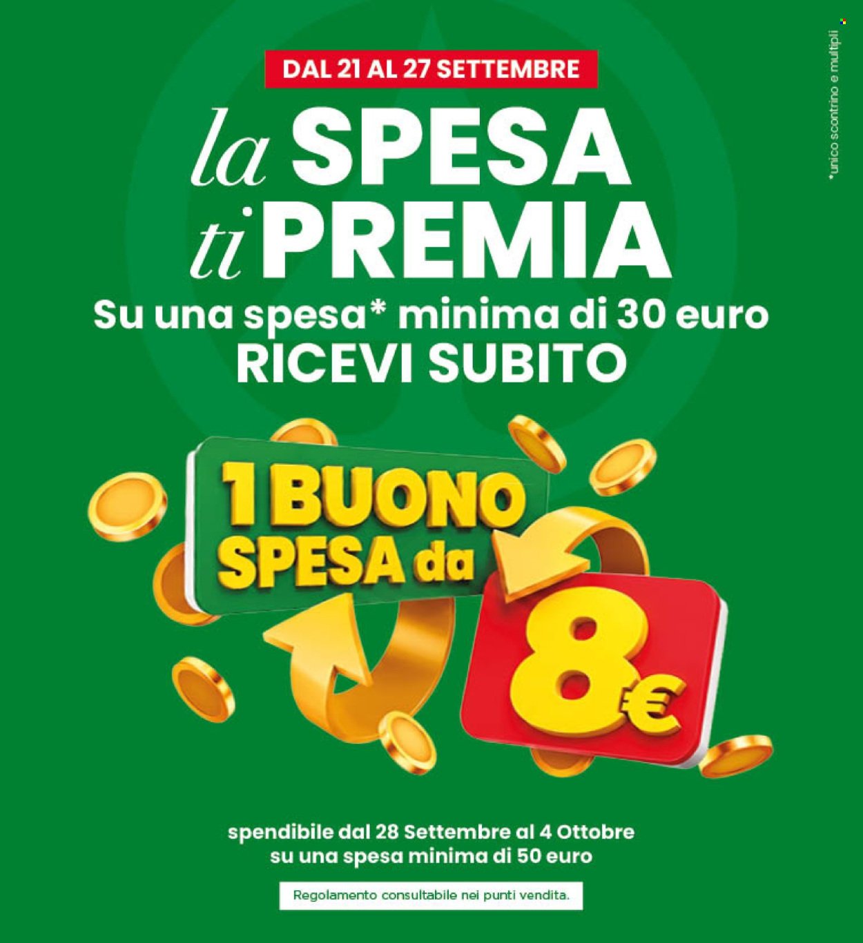 Volantino EUROSPAR - Da lunedì 21 settembre 2026