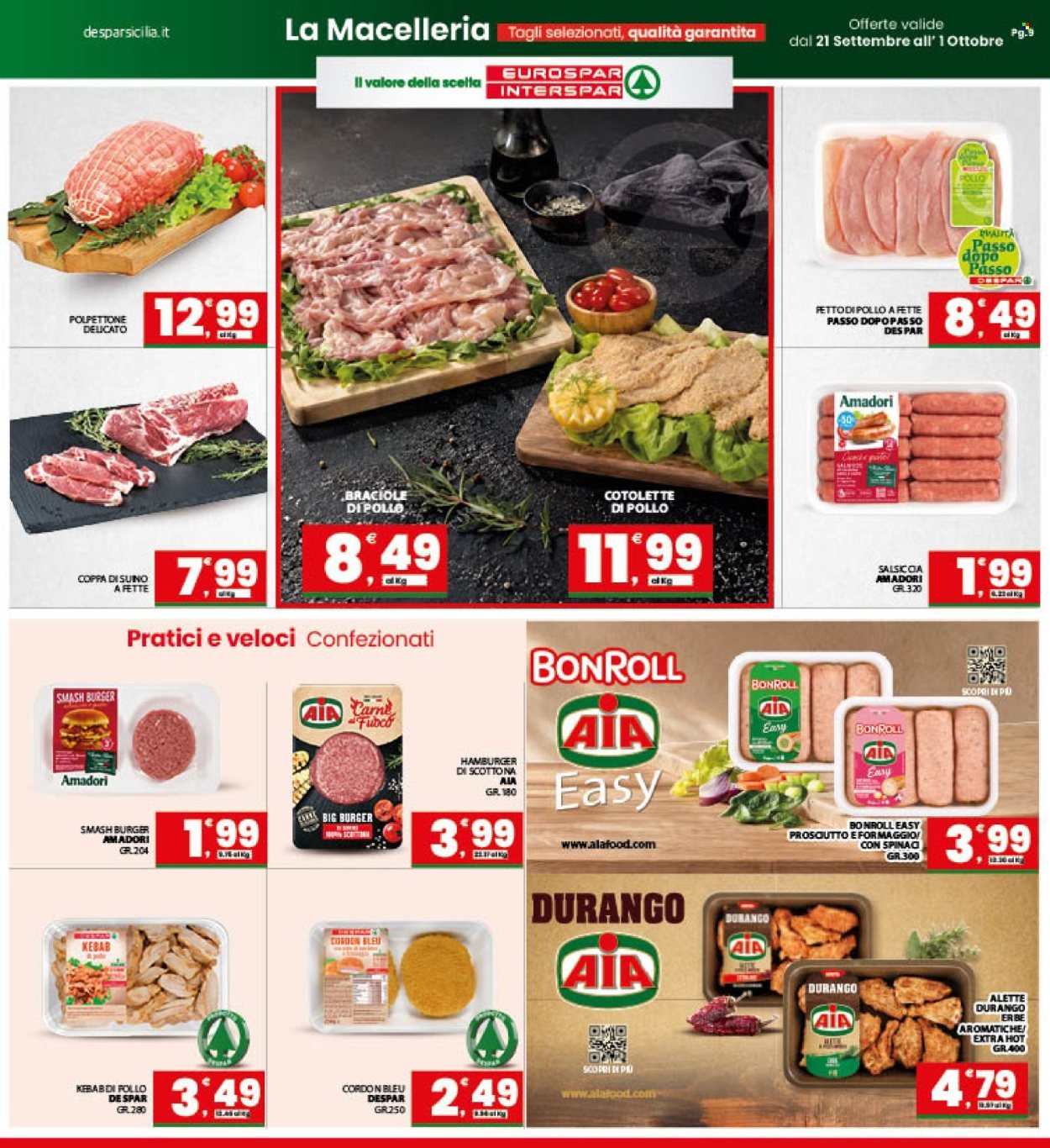 Volantino EUROSPAR - Da lunedì 21 settembre 2026