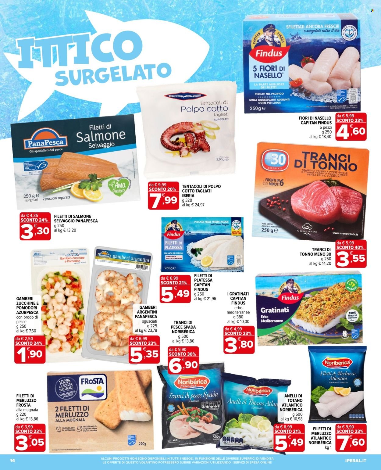 Volantino IPERAL - 50 prodotti al 50%