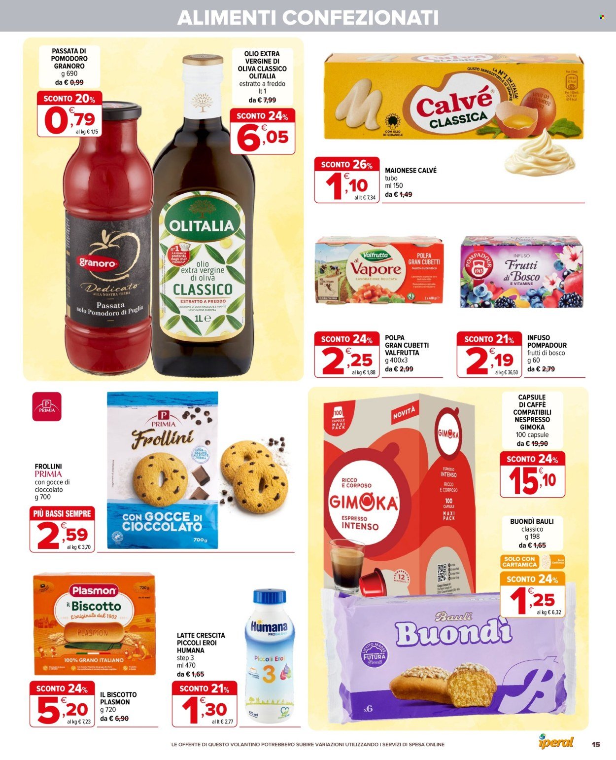 Volantino IPERAL - 50 prodotti al 50%