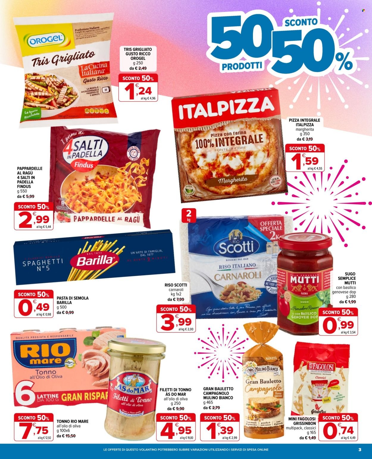Volantino IPERAL - 50 prodotti al 50%