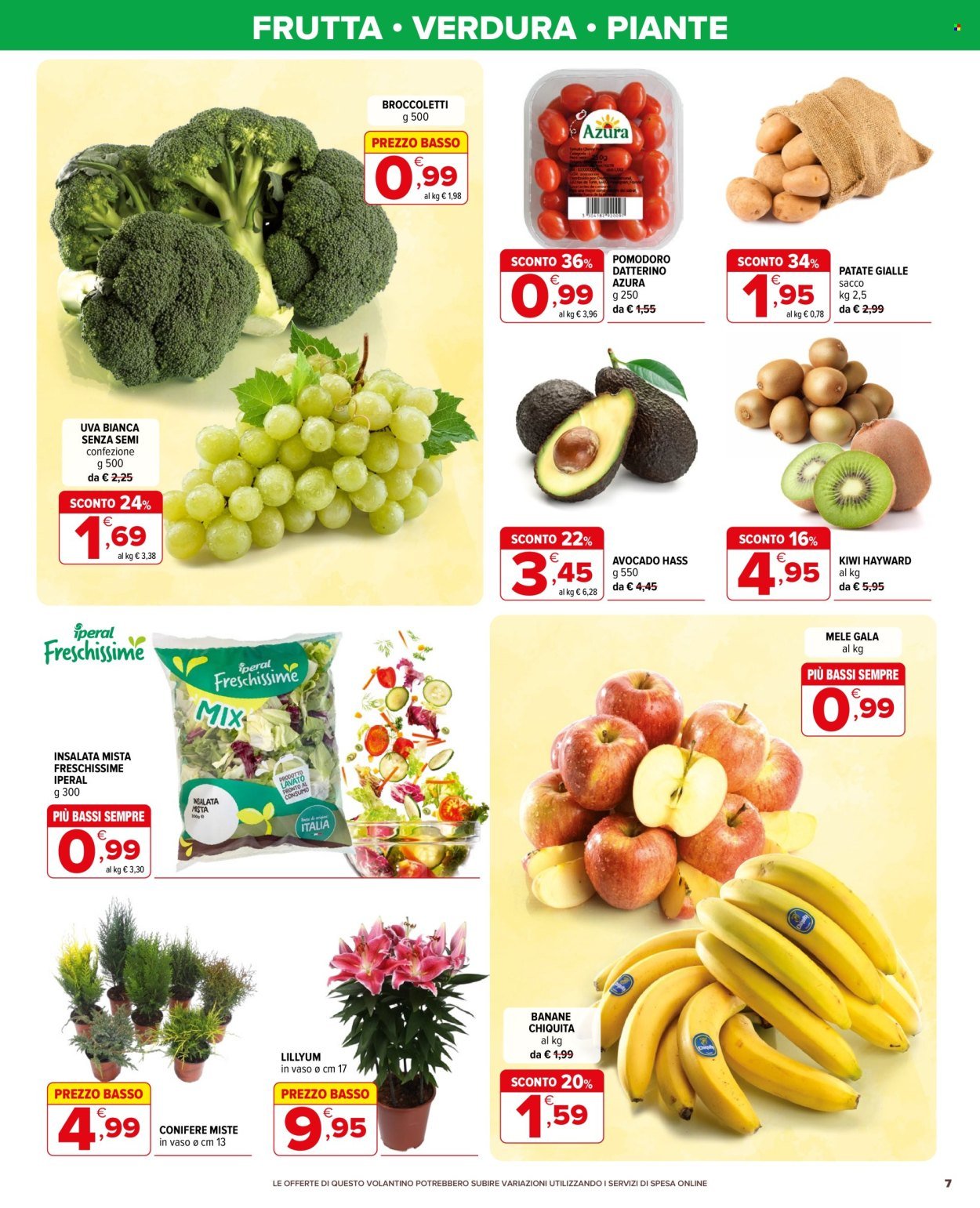 Volantino IPERAL - 50 prodotti al 50%