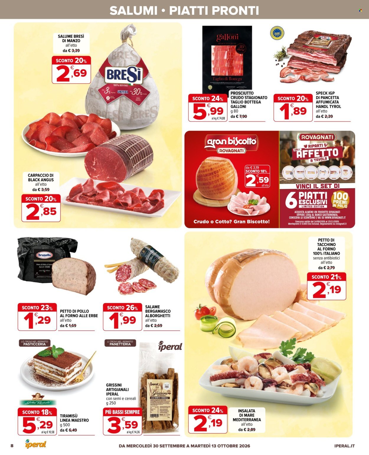 Volantino IPERAL - 50 prodotti al 50%