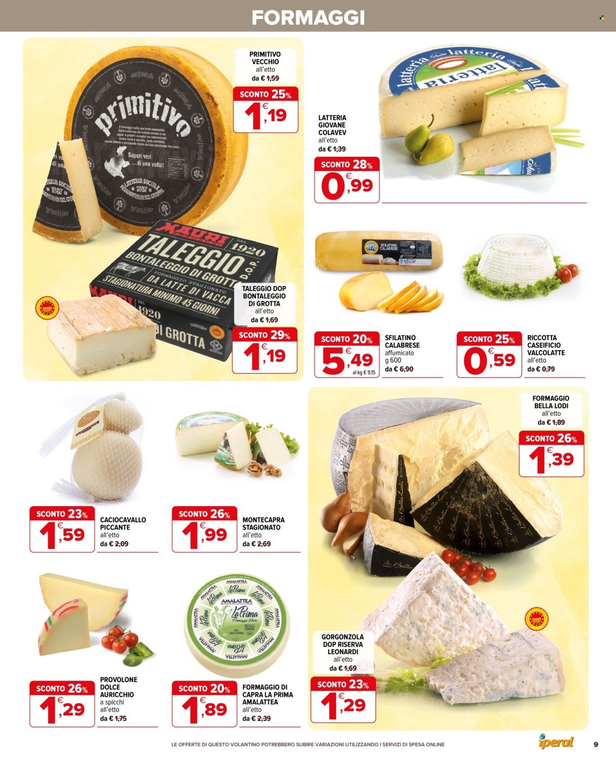 Volantino IPERAL - 50 prodotti al 50%