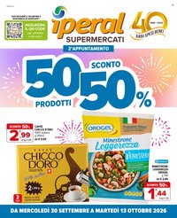 Volantino IPERAL - 50 prodotti al 50%
