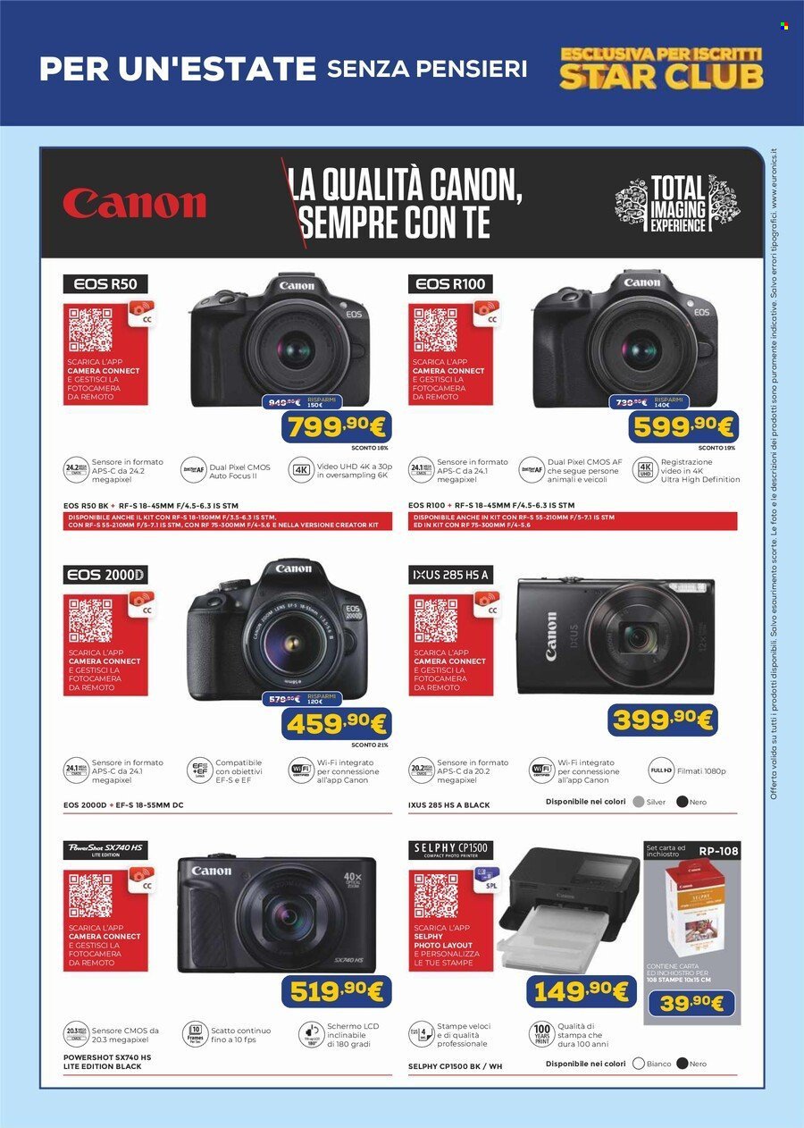 Volantino EURONICS - Catalogo Accessori Estate