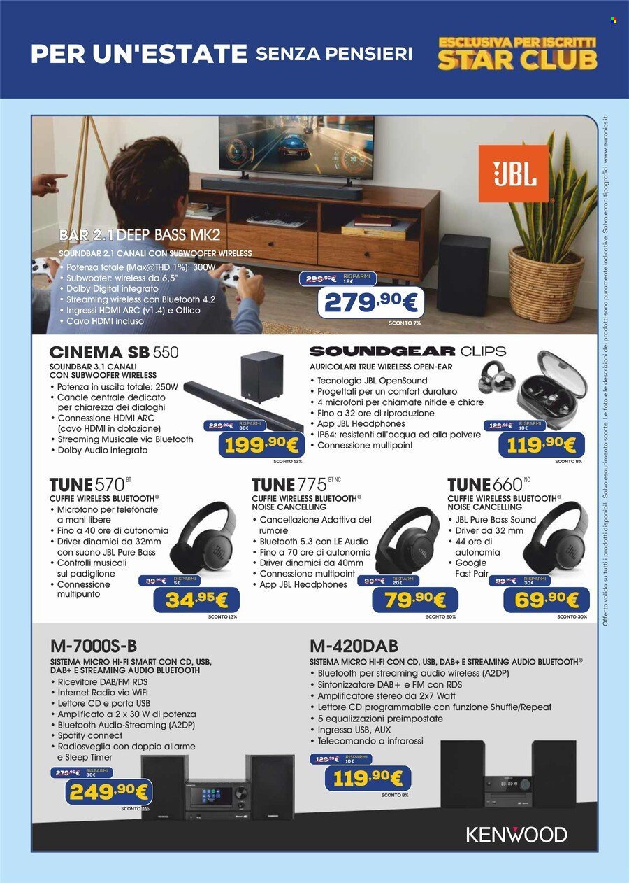 Volantino EURONICS - Catalogo Accessori Estate
