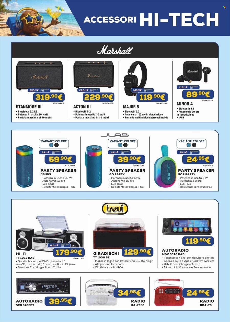 Volantino EURONICS - Catalogo Accessori Estate
