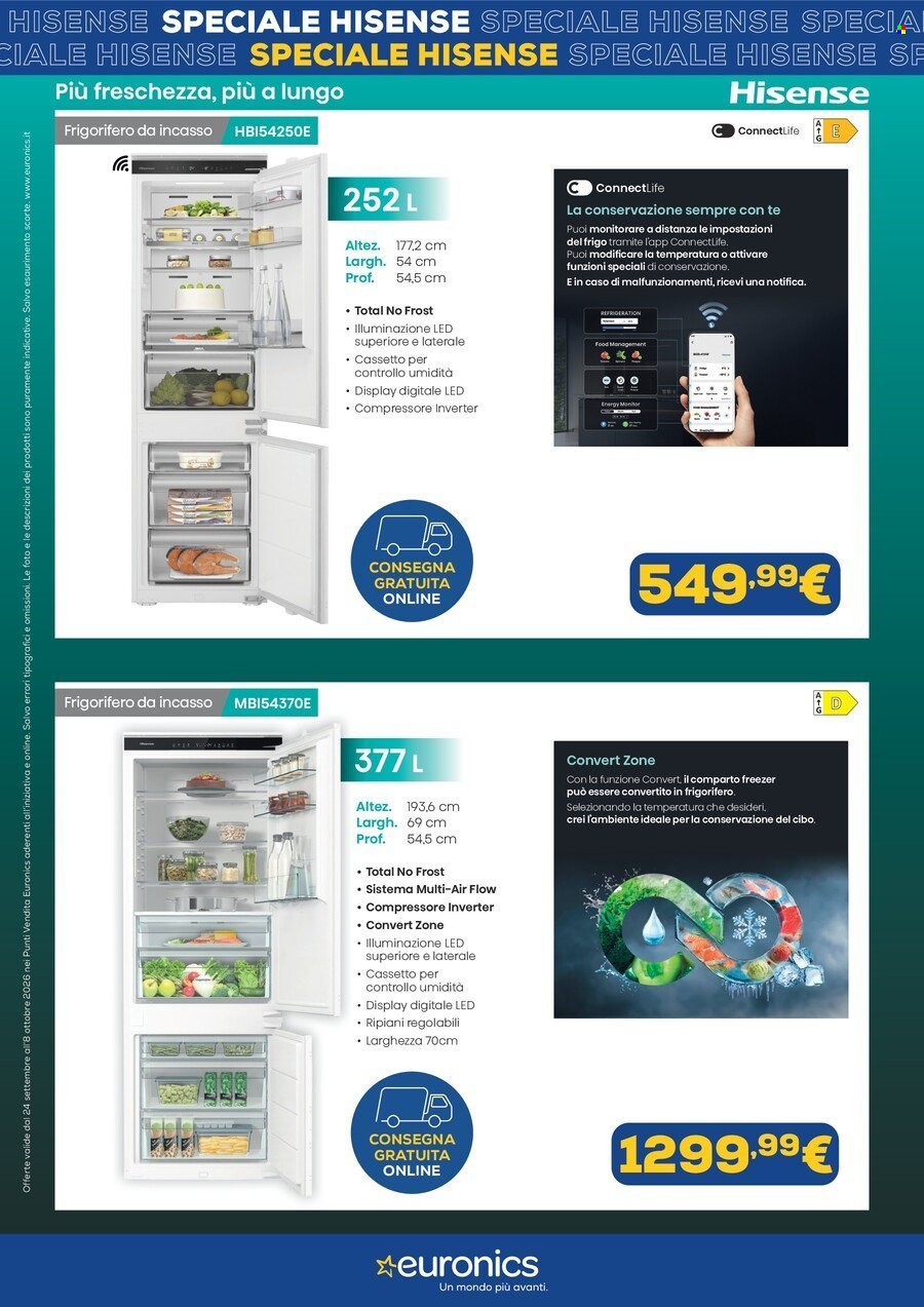 Volantino EURONICS - Speciale Hisense