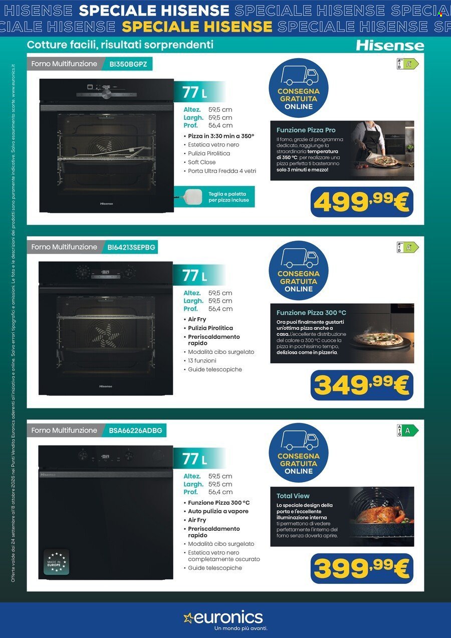 Volantino EURONICS - Speciale Hisense