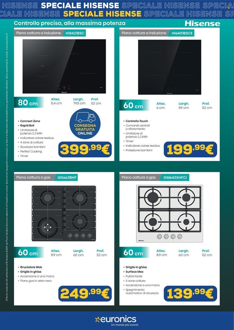 Volantino EURONICS - Speciale Hisense