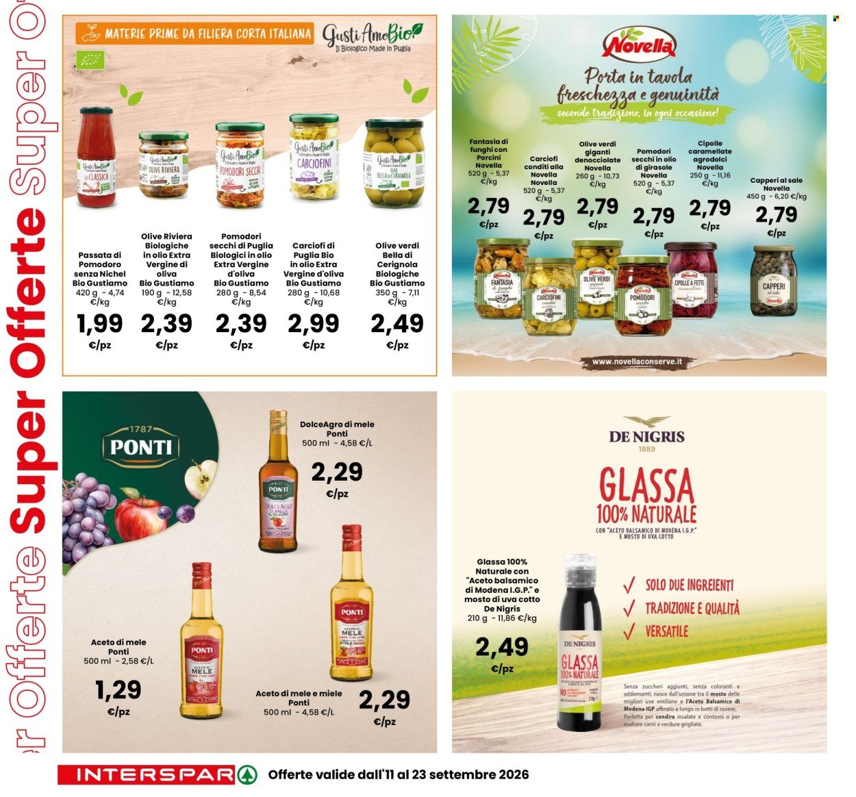 Volantino INTERSPAR - Super Offerte sulle Grandi Marche
