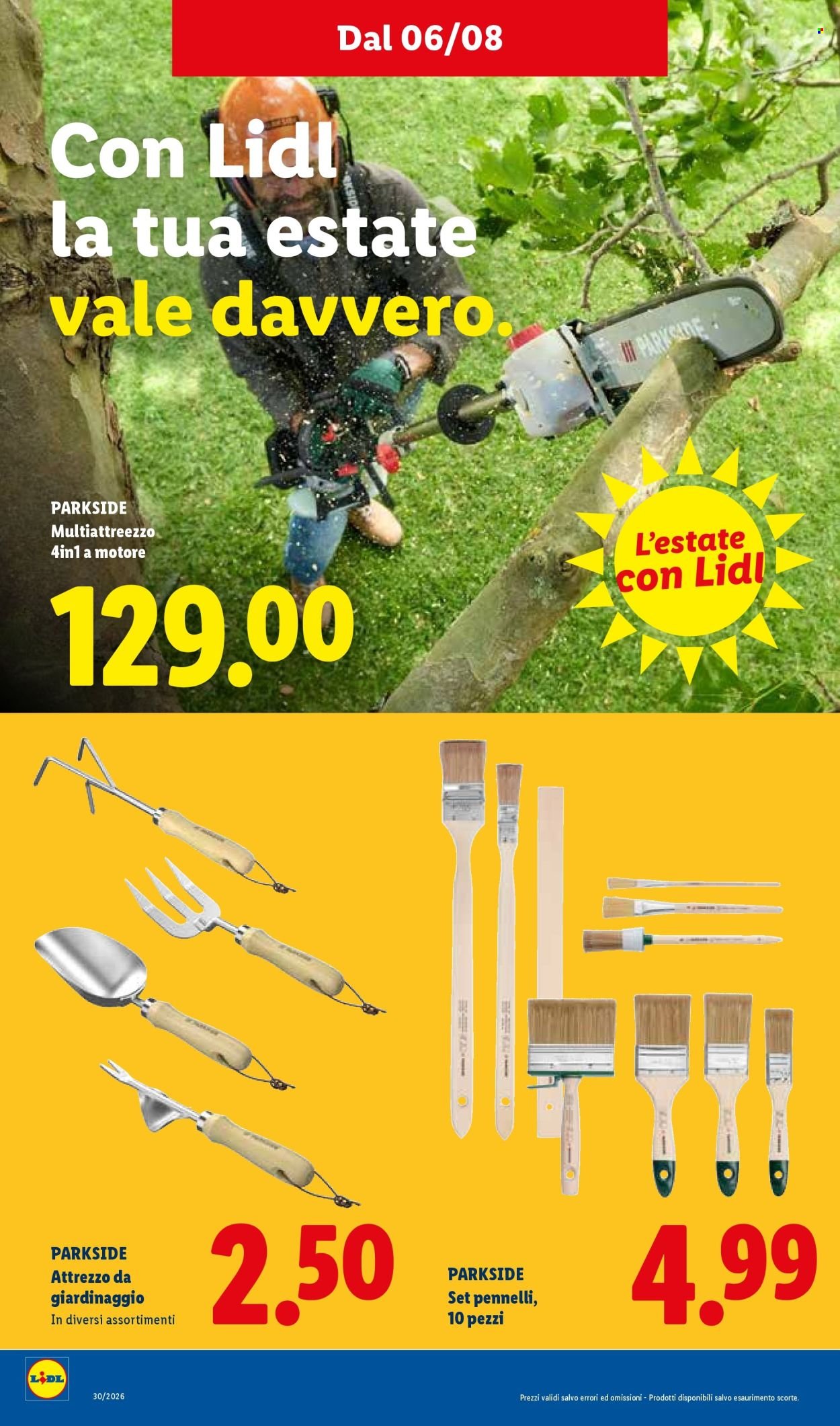Offerta LIDL - Godersi l'estate vale davvero
