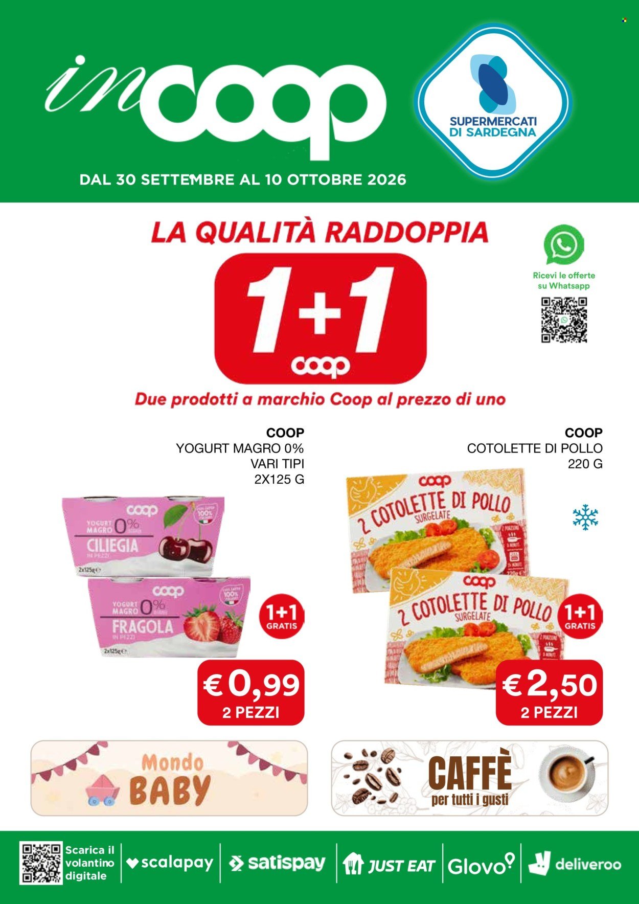Volantino COOP - Da mercoledì 30 settembre 2026