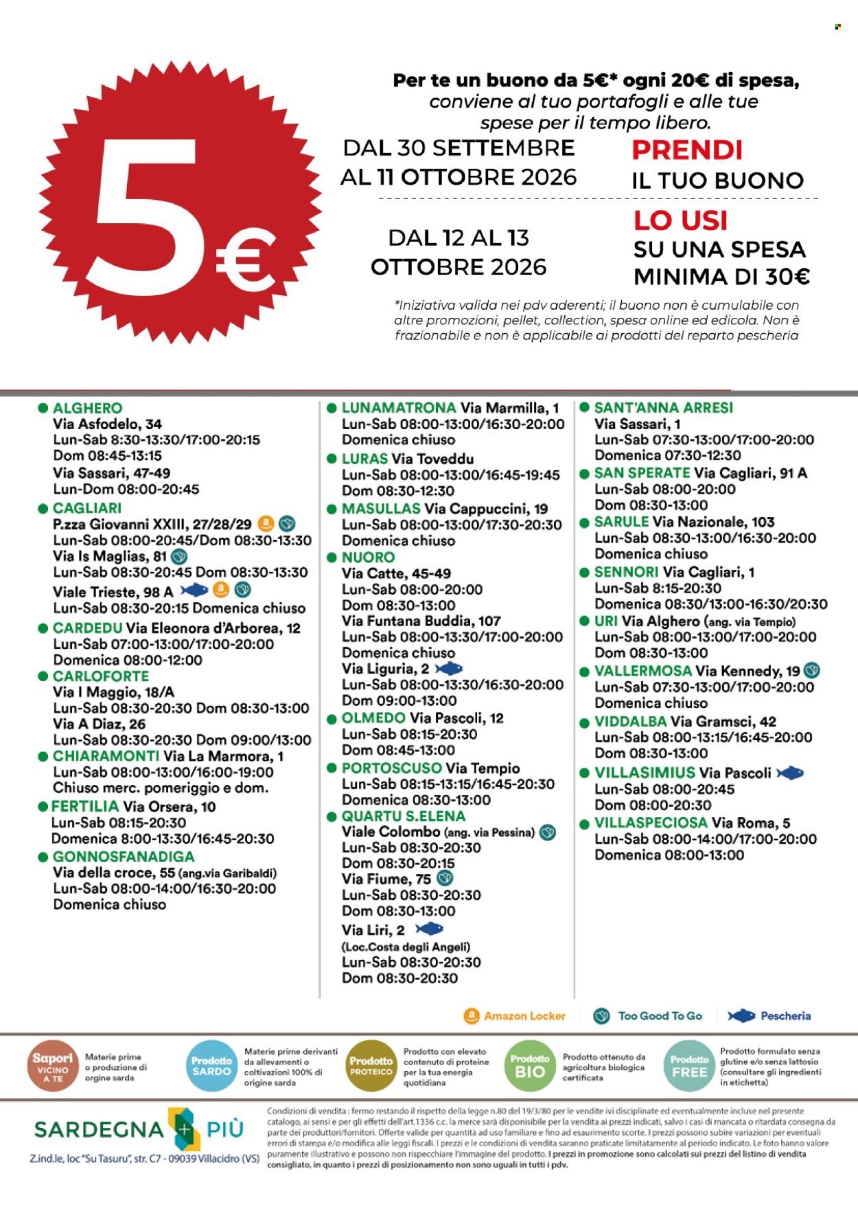 Volantino COOP - Da mercoledì 30 settembre 2026