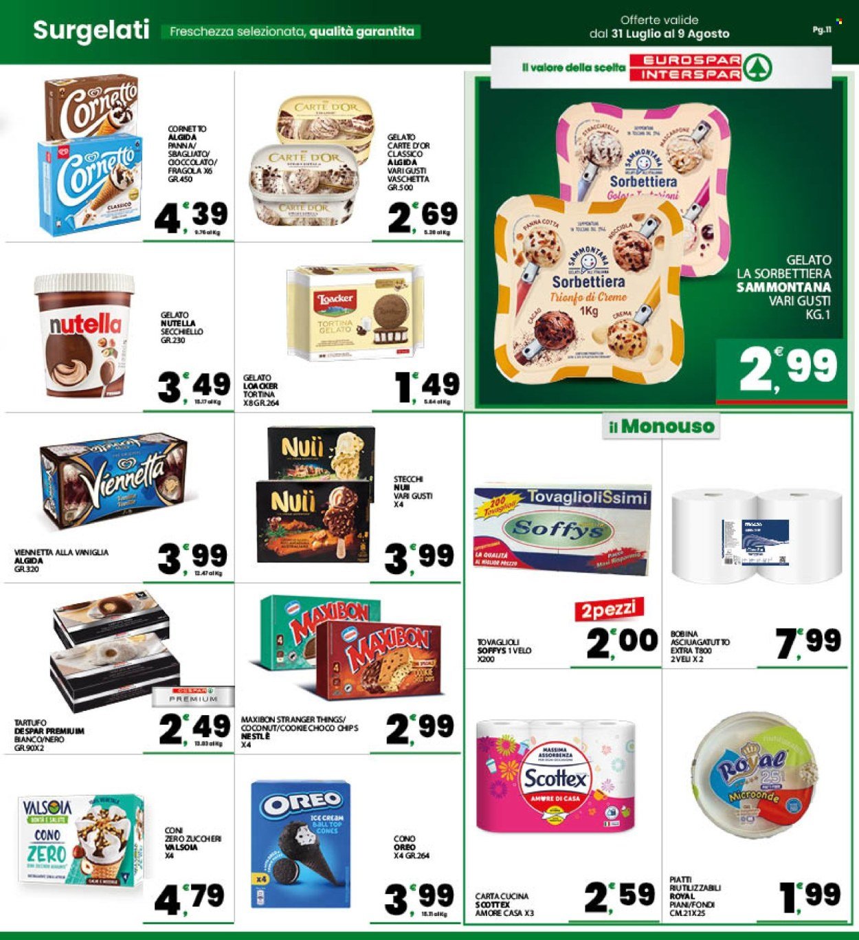 Volantino EUROSPAR - Da venerdì 31 luglio 2026