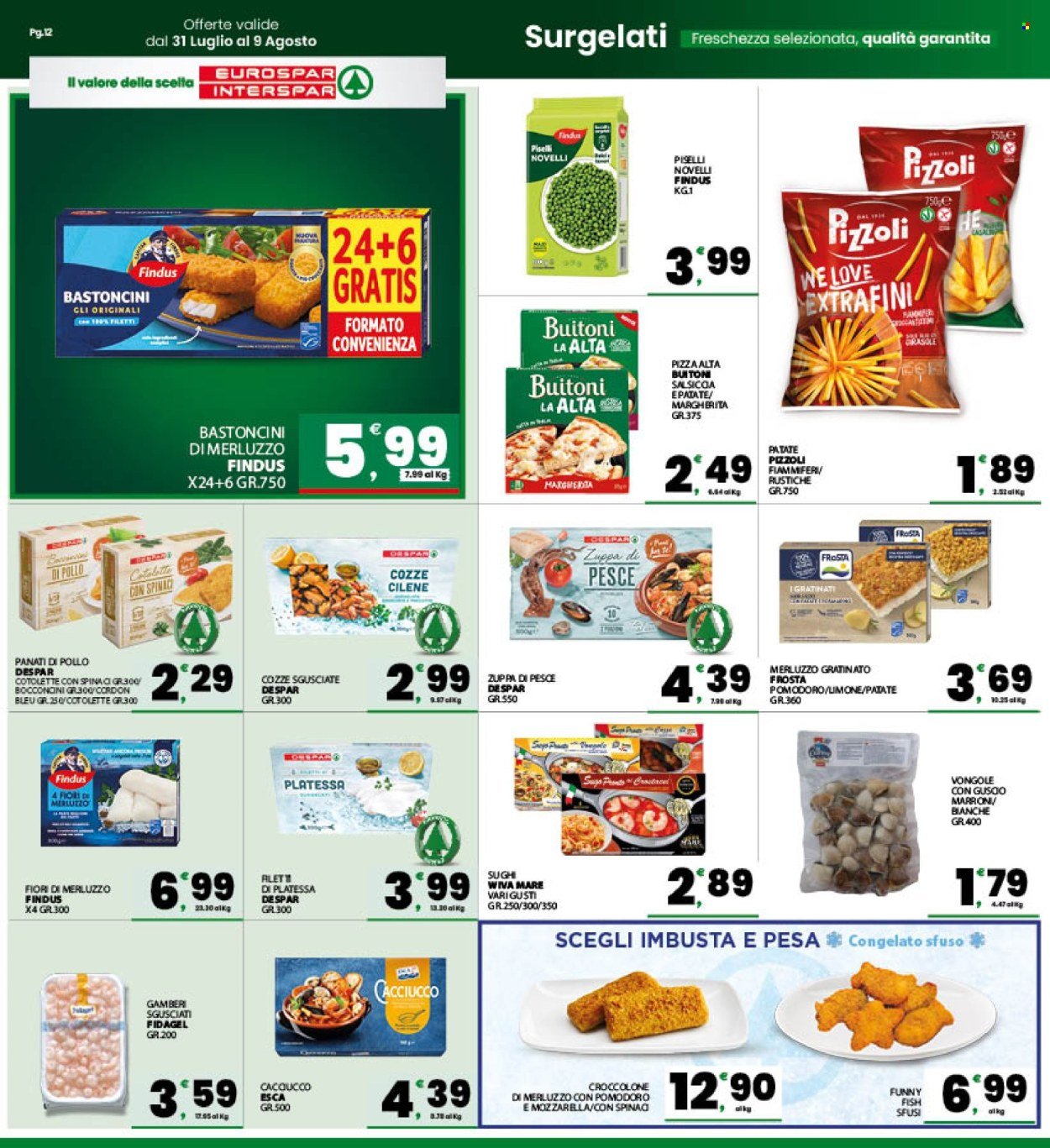 Volantino EUROSPAR - Da venerdì 31 luglio 2026