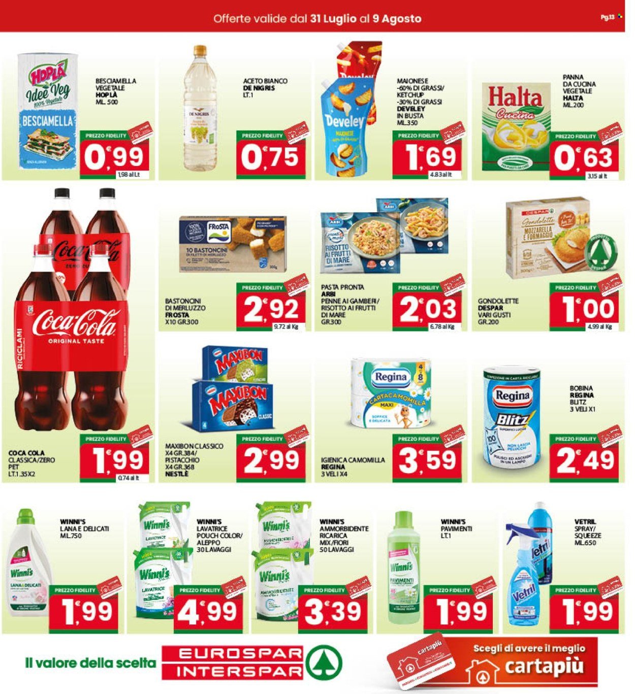 Volantino EUROSPAR - Da venerdì 31 luglio 2026
