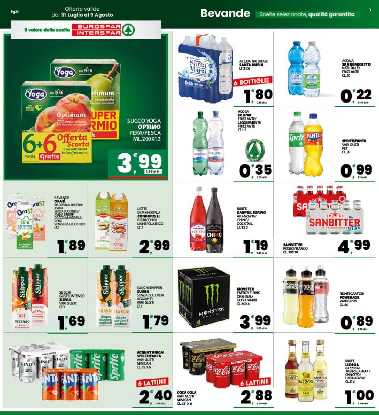 Volantino EUROSPAR - Da venerdì 31 luglio 2026