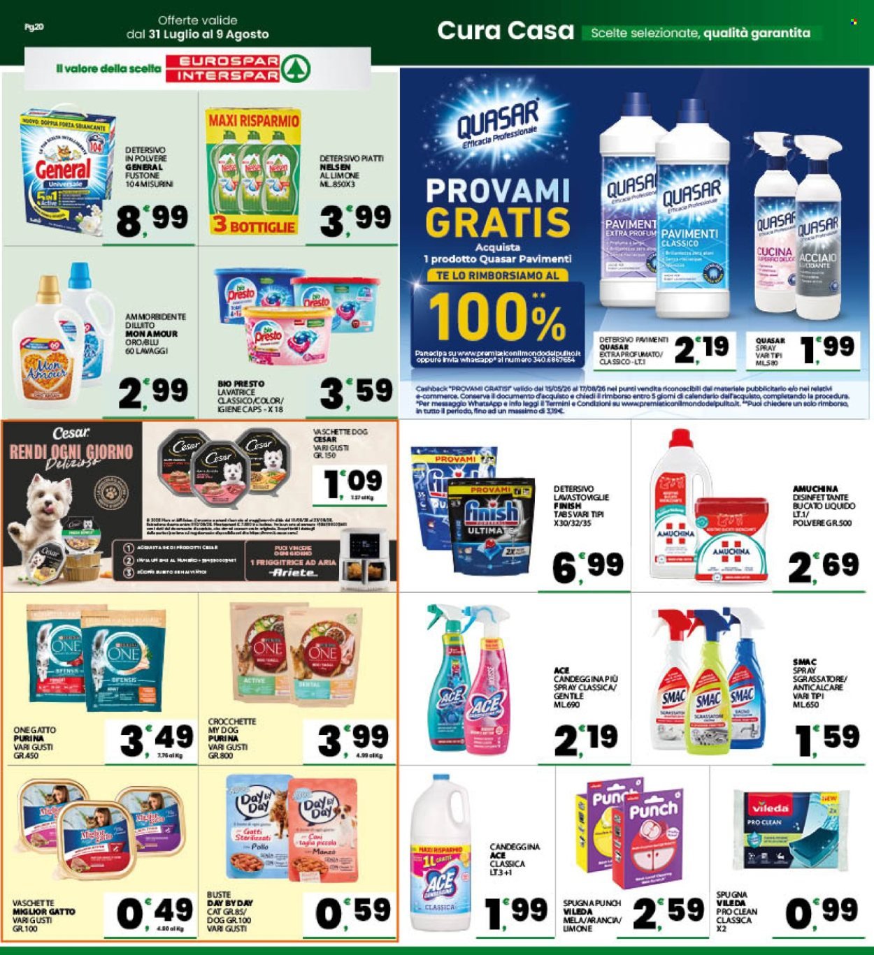 Volantino EUROSPAR - Da venerdì 31 luglio 2026