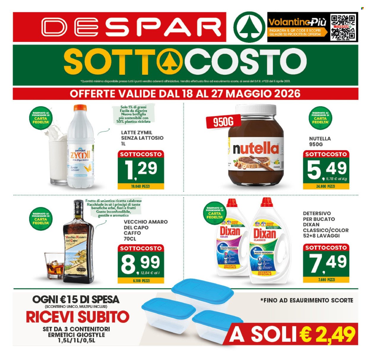 Volantino DESPAR - Da lunedì 18 2026 (2026-05-18 - 2026-05-27)
