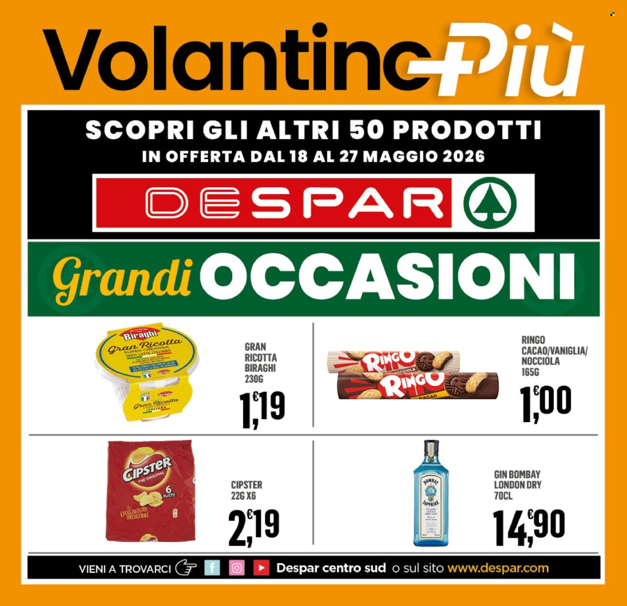 Volantino DESPAR - Da lunedì 18 2026 (2026-05-18 - 2026-05-27)