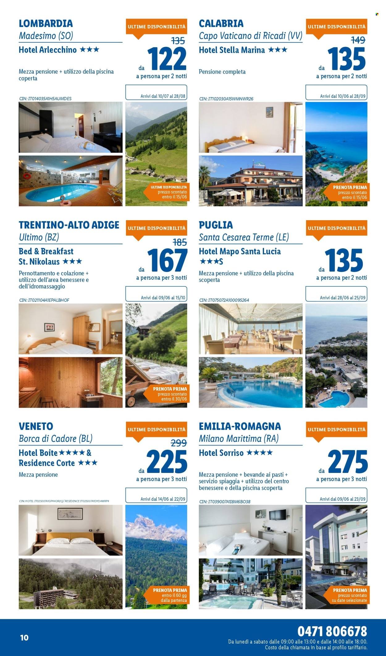 Volantino LIDL - I viaggi del mese