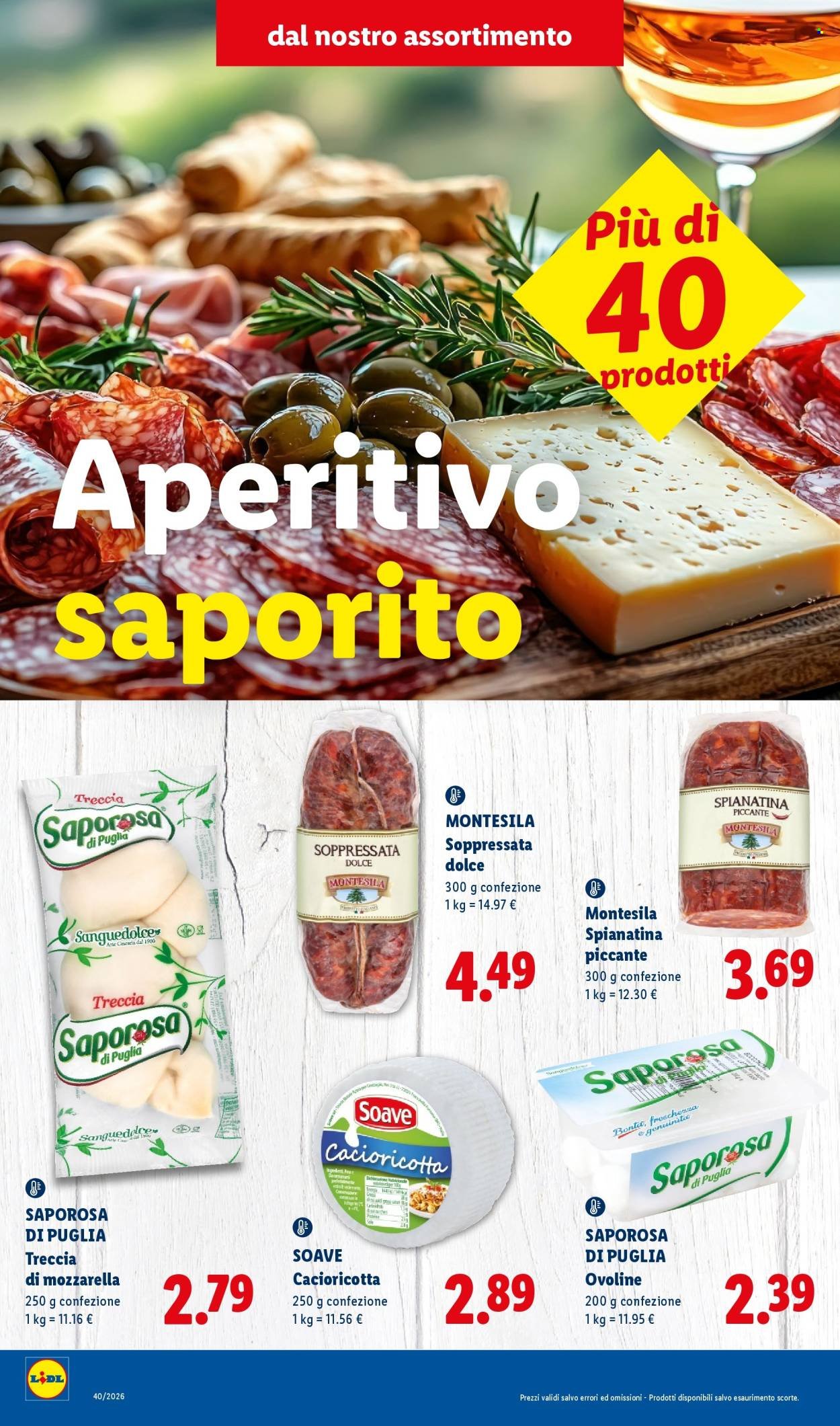 Volantino LIDL - Sapori del Sud Italia
