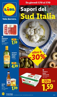 Volantino LIDL - Sapori del Sud Italia